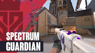 Spectrum Guardian Skin Showcase ZEDD Guardian  Valorant Spectrum Skins [upl. by Attelra]