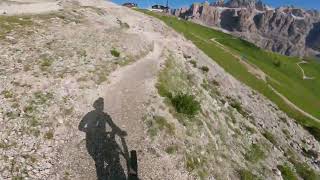 Cir Tiera  Trail Arena Val Gardena  Sellaronda MTB Tour [upl. by Acinnej]