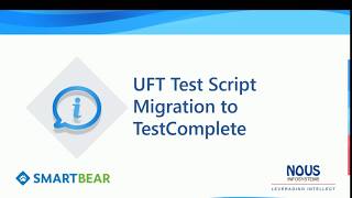 SmartBear TestComplete Tutorial Migration of HP UFT Test Script to TestComplete Script [upl. by Malkin]