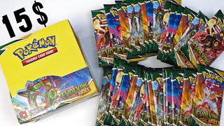 Opening FAKE Pokemon Cards Booster Box  Evolving Skies from Aliexpress [upl. by Rutra858]