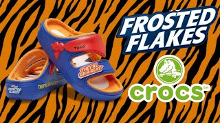 Frosted Flakes CROCS unboxing and review [upl. by Mervin171]