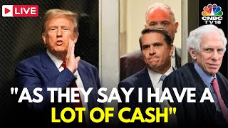 Trump News LIVE Donald Trump Says He Would Testify in Hush Money Trial  Civil Fraud Case  IN18L [upl. by Aneram]