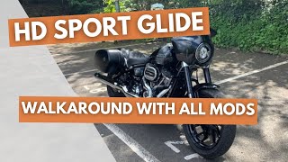 HD Sport Glide  Updated walkaround it is finished now [upl. by Dulcea]