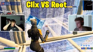 Clix VS Reet 1v1 TOXIC Fights [upl. by Lane502]