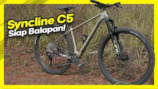 Review Sepeda XC Carbon Polygon Syncline C5  Rp 20jt [upl. by Odnaloy966]