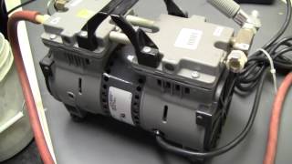 Dynex Diaphram Vacuum Pump 115v 42 amps 60 Hz [upl. by Aynam333]