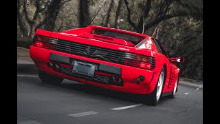 FERRARI TESTAROSSA CINEMATIC VIDEO 4K [upl. by Uok]