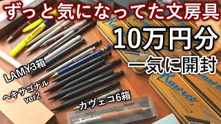 【前編】ずっと欲しかった文房具を10万円分爆買い！【カヴェコスペシャル  LAMY  ヘキサゴナル】 [upl. by Burdett624]