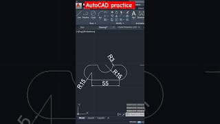 Autocad practice drawing  Cad by Ankit  autocad mechanical autocad autocad2d [upl. by Nugent430]