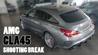 MercedesAMG CLA45 4MATIC Shooting Break [upl. by Ajak]