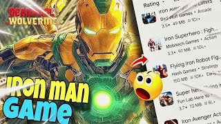 I FOUND IRON MAN GAME IN PLAY STORE GAMING [upl. by Polinski858]