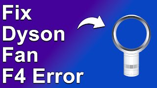 Dyson Fan F4 Error Indicates Fan Or PCB Problem  Learn How You Can Fix The Error [upl. by Aerdnael]