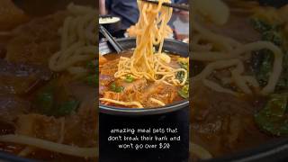 Affordable Taiwanese beef noodles in Vancouver 🥩 noodles taiwanfood beef [upl. by Einahpad485]