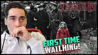 FILM STUDENT WATCHES SCHINDLERS LIST 1993 FOR THE FIRST TIME  MOVIE REACTION [upl. by Idola]