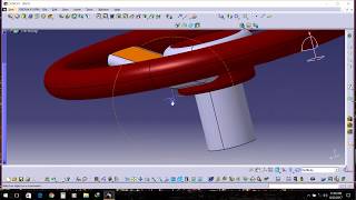 catia v5 steering wheel [upl. by Batista]