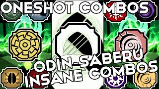 10 REQUIEM OdinSaberu Combos That Will Make You The Shindo Life GOD  Shindo Life Combos [upl. by Dryfoos]