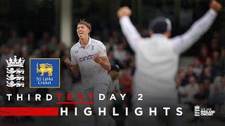 Pope 154 amp Hulls First Wicket  Highlights  England v Sri Lanka Day 2  Rothesay Test 2024 [upl. by Connelley818]