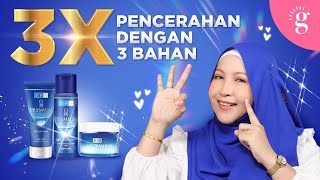 Bahan Yang Bantu Untuk Cerahkan Kulit  Review Hada Labo Premium Whitening Set [upl. by Oralla]