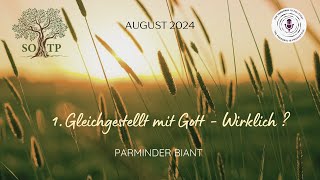 1 Gleichgestellt mit Gott  Wirklich   Parminder 030824 [upl. by Helali]