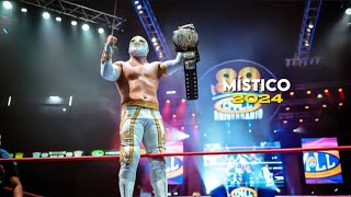 Best moves of Místico in 2024 🇲🇽  CMLL NJPW amp AEW [upl. by Stacee]