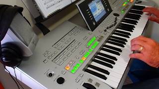 Chariots of Fire played on the Yamaha Tyros 3 [upl. by Annaeerb]