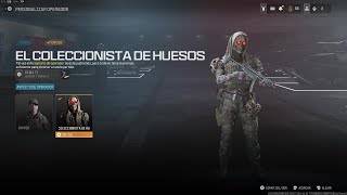 29 MW3 ZOMBIES  NEW SKIN CONSEGUIDA quotEL COLECCIONISTA DE HUESOS quot [upl. by Remington350]