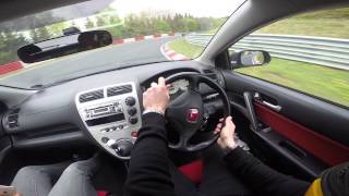 Honda Civic Type R EP3 Nürburgring Nordschleife 352015 BTG 845 NEW 805 BTG LINK IN DESCRIPTION [upl. by Onder429]