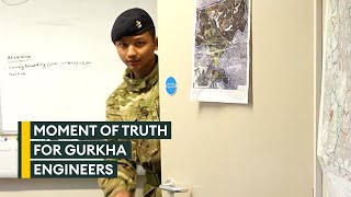 New Gurkha engineers find out which roles theyll serve in British Army [upl. by Gniliem]