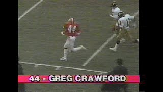 1981 Clemson vs Wake Forest Football Game [upl. by Yerrok]