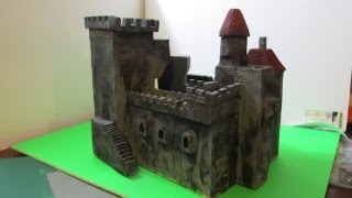 How to make a Foam Castle  that really looks fantastic [upl. by Agem]