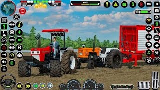 Tractor Driving simulator Twit gamer [upl. by Yleve296]