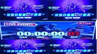 FORTNITE TMNT EVENT COUNTDOWN LIVE NOW 247 Fortnite Ninja Turtles Event Countdown [upl. by Fari]