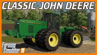 OLD JOHN DEERE JOINS THE FLEET  Ravenport E21  Lets Play FS19 [upl. by Fleck294]