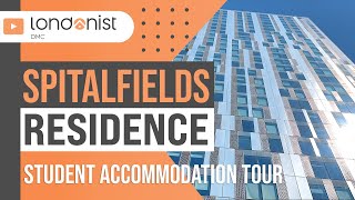 Londonist Spitalfields Residence Student Accommodation Tour [upl. by Miriam]