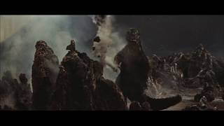 Invasion of AstroMonsters 65 Historical Battle clip  Godzilla on Planet X [upl. by Oilla290]