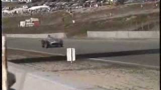 1991 Ceneva Fangio drives Mercedes－Benzs in Laguna Seca [upl. by Nomae]