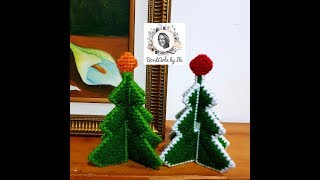 Proyecto 10 árbol de navidad en Canva Plástica [upl. by Soisatsana]