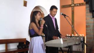 BENDECID SEÑOR LAS FAMILIAS cancion por la familia CORO CANTANDO CON MARIA [upl. by Belicia251]