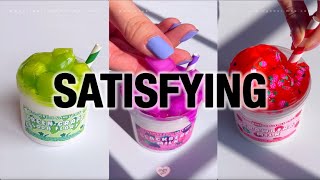 Satisfying Slime ASMR  SQUISHY quotMilkquot Slime Compilation [upl. by Kenney]