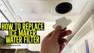 How to Replace a Freestanding Ice Makers Filter [upl. by Azaria]