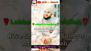 Mufti Salman Azhari Shahab New Bayan  viral naat shorts Salman Azhari Shahab  allahuakbar [upl. by Alcina725]