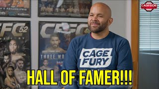 Arias Garcia Jr Reflects on Cage Fury Hall of Fame Induction [upl. by Hynes]