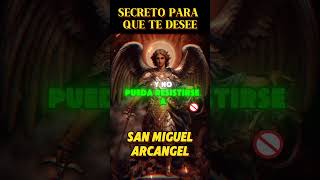 ORACIÓN PODEROSA para AMARRE y DOMINIO TOTAL a San Miguel Arcángel oraciónpoderosa viralshort [upl. by Nolubez643]