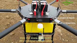 Joyance Sprayer Drone Manual Operation Video [upl. by Crooks824]