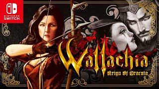 WALLACHIA  Reign of Dracula Trailer  Nintendo Switch  PixelHeart [upl. by Ridinger]