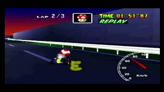 Toads Turnpike 3lap  301quot05 PAL Legend B  Mario Kart 64 [upl. by Oconnor]