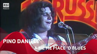 A me me piace o blues  Pino Daniele 1980  RSI Musica [upl. by Rodama]