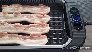 Power grill ceramic tech  grilling pork smokeless indoor [upl. by Isadora]