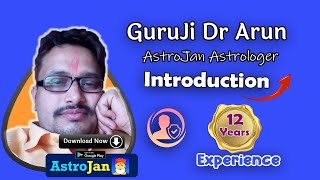 AstroJan “GuruJi Arun” Horoscope Vedic Astrology Prasanna Kundali Thumb Reading Palmistry [upl. by Elwin]