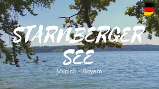 STARNBERGER SEE Bayern München Deutschland 4K  Lake Starnberger Bavaria Munich Germany  Munich 4K [upl. by Htiduy]